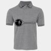 JB's  BIRDS EYE POLO   CHARCOAL - S Thumbnail