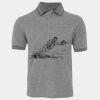 JB's  BIRDS EYE POLO   CHARCOAL - S Thumbnail
