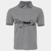 JB's  BIRDS EYE POLO   CHARCOAL - S Thumbnail