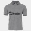 JB's  BIRDS EYE POLO   CHARCOAL - S Thumbnail