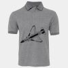 JB's  BIRDS EYE POLO   CHARCOAL - S Thumbnail