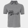 JB's  BIRDS EYE POLO   CHARCOAL - S Thumbnail