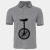 JB's  BIRDS EYE POLO   CHARCOAL - S Thumbnail