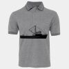 JB's  BIRDS EYE POLO   CHARCOAL - S Thumbnail
