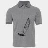 JB's  BIRDS EYE POLO   CHARCOAL - S Thumbnail