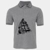 JB's  BIRDS EYE POLO   CHARCOAL - S Thumbnail