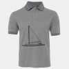JB's  BIRDS EYE POLO   CHARCOAL - S Thumbnail
