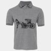 JB's  BIRDS EYE POLO   CHARCOAL - S Thumbnail