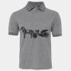 JB's  BIRDS EYE POLO   CHARCOAL - S Thumbnail