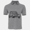JB's  BIRDS EYE POLO   CHARCOAL - S Thumbnail