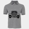 JB's  BIRDS EYE POLO   CHARCOAL - S Thumbnail