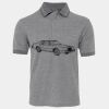 JB's  BIRDS EYE POLO   CHARCOAL - S Thumbnail