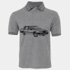JB's  BIRDS EYE POLO   CHARCOAL - S Thumbnail