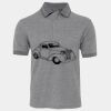 JB's  BIRDS EYE POLO   CHARCOAL - S Thumbnail