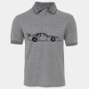 JB's  BIRDS EYE POLO   CHARCOAL - S Thumbnail