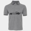 JB's  BIRDS EYE POLO   CHARCOAL - S Thumbnail