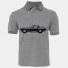 JB's  BIRDS EYE POLO   CHARCOAL - S Thumbnail