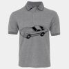 JB's  BIRDS EYE POLO   CHARCOAL - S Thumbnail