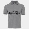 JB's  BIRDS EYE POLO   CHARCOAL - S Thumbnail