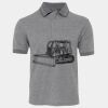 JB's  BIRDS EYE POLO   CHARCOAL - S Thumbnail