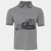JB's  BIRDS EYE POLO   CHARCOAL - S Thumbnail