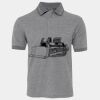 JB's  BIRDS EYE POLO   CHARCOAL - S Thumbnail