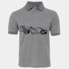 JB's  BIRDS EYE POLO   CHARCOAL - S Thumbnail