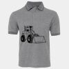 JB's  BIRDS EYE POLO   CHARCOAL - S Thumbnail