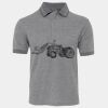 JB's  BIRDS EYE POLO   CHARCOAL - S Thumbnail