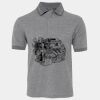 JB's  BIRDS EYE POLO   CHARCOAL - S Thumbnail