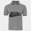 JB's  BIRDS EYE POLO   CHARCOAL - S Thumbnail