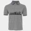 JB's  BIRDS EYE POLO   CHARCOAL - S Thumbnail