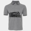 JB's  BIRDS EYE POLO   CHARCOAL - S Thumbnail
