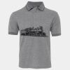 JB's  BIRDS EYE POLO   CHARCOAL - S Thumbnail