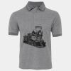JB's  BIRDS EYE POLO   CHARCOAL - S Thumbnail