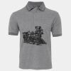 JB's  BIRDS EYE POLO   CHARCOAL - S Thumbnail
