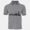 JB's  BIRDS EYE POLO   CHARCOAL - S Thumbnail