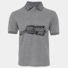 JB's  BIRDS EYE POLO   CHARCOAL - S Thumbnail