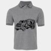 JB's  BIRDS EYE POLO   CHARCOAL - S Thumbnail