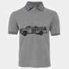 JB's  BIRDS EYE POLO   CHARCOAL - S Thumbnail