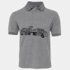 JB's  BIRDS EYE POLO   CHARCOAL - S Thumbnail