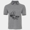JB's  BIRDS EYE POLO   CHARCOAL - S Thumbnail