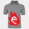 JB's  BIRDS EYE POLO   CHARCOAL - S Thumbnail
