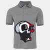 JB's  BIRDS EYE POLO   CHARCOAL - S Thumbnail