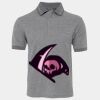 JB's  BIRDS EYE POLO   CHARCOAL - S Thumbnail