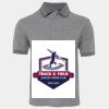 JB's  BIRDS EYE POLO   CHARCOAL - S Thumbnail