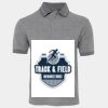 JB's  BIRDS EYE POLO   CHARCOAL - S Thumbnail