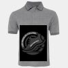 JB's  BIRDS EYE POLO   CHARCOAL - S Thumbnail