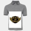 JB's  BIRDS EYE POLO   CHARCOAL - S Thumbnail