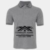 JB's  BIRDS EYE POLO   CHARCOAL - S Thumbnail